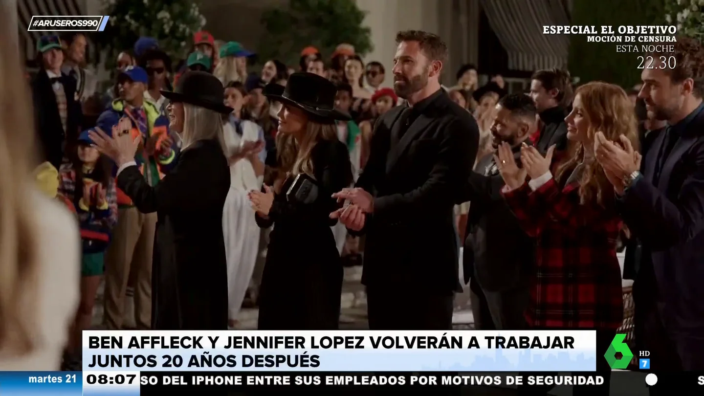 El pronóstico de Alfonso Arús sobre Jennifer Lopez y Ben Affleck al saber que van a trabajar juntos El pronóstico de Alfonso Arús sobre Jennifer Lopez y Ben Affleck al saber que van a trabajar juntos