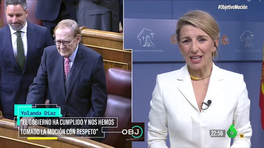 Yolanda Díaz, en El Objetivo EO Yolanda Díaz Tamames
