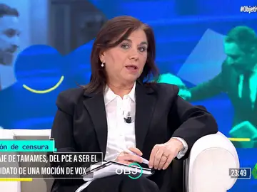 OBJETIVO Lucía Méndez: &quot;Tamames es un candidato inverosímil&quot;