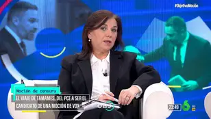 OBJETIVO Lucía Méndez: "Tamames es un candidato inverosímil"
