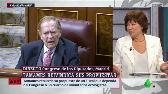Nativel Preciado, sobre Ramón Tamames: "Es un poco protagonista excesivo de la historia" Nativel Preciado, sobre Ramón Tamames: "Es un poco protagonista excesivo de la historia"