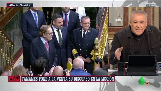 Ferreras: "Tamames factura" Ferreras: "Tamames factura"
