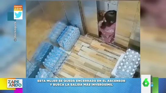 Vídeos virales de personas atrapadas en el ascensor  Vídeos virales de personas atrapadas en el ascensor