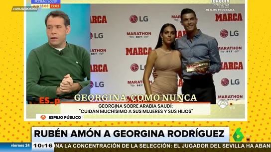 Amón Rodríguez, en Espejo Público GEORGINA