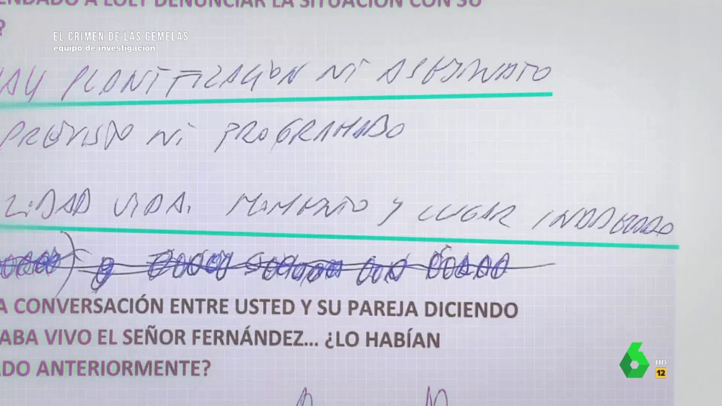 Crimen de las gemelas Crimen de las gemelas