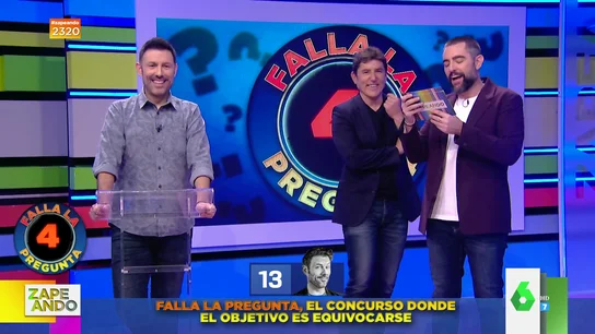 Iñaki Urrutia pide la revancha a Manel Fuentes en Falla la pregunta Iñaki Urrutia pide la revancha a Manel Fuentes en Falla la pregunta
