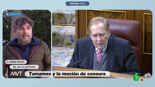 Jordi Évole, en Más Vale Tarde MVT Évole Tamames