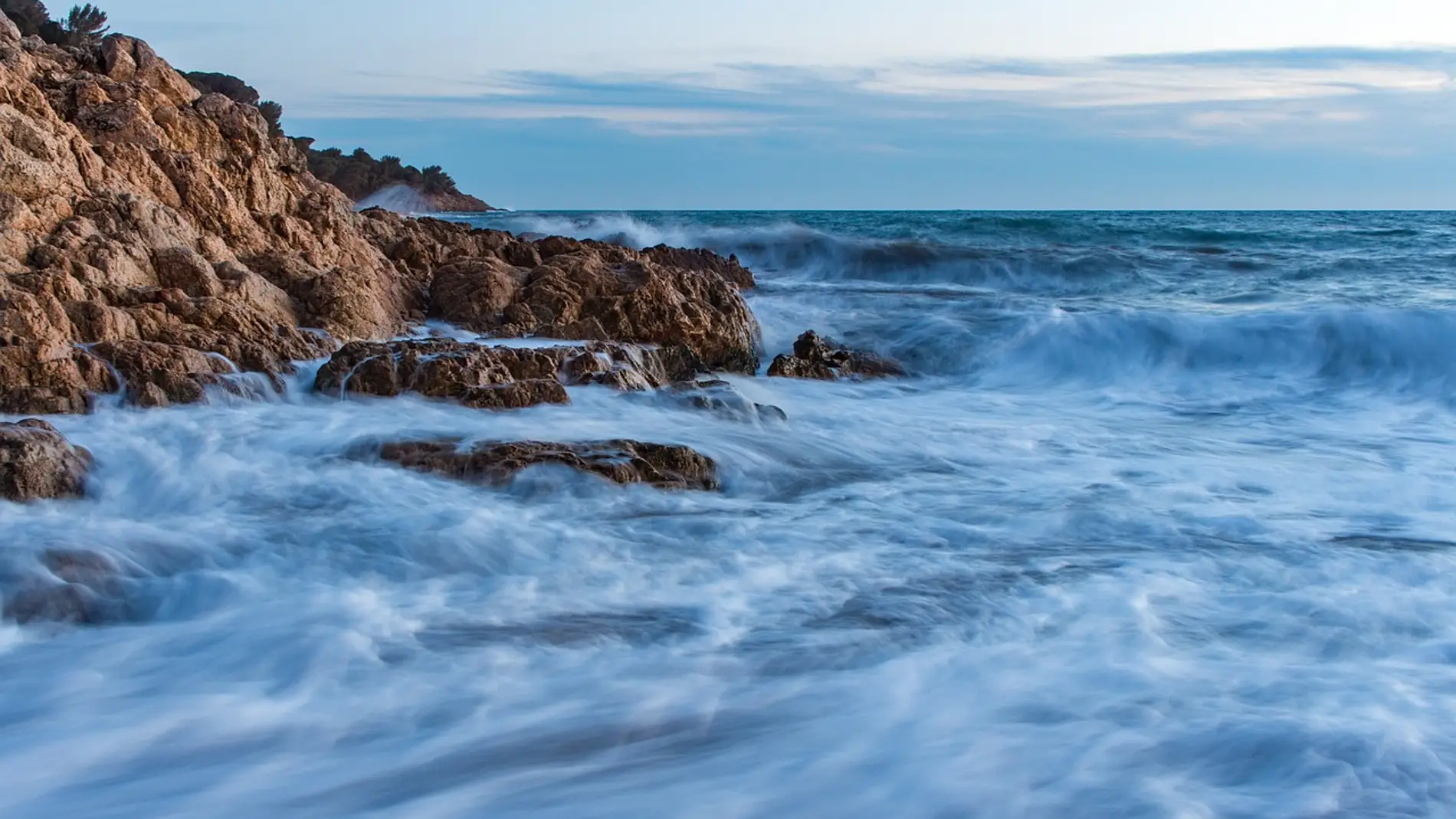 mar en tempestad