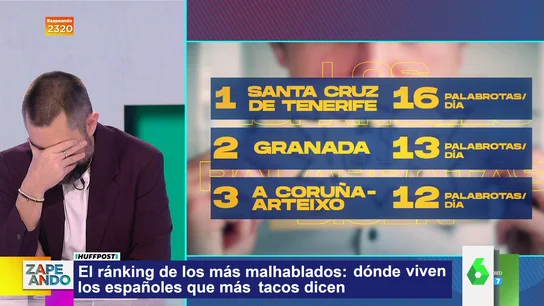 Dani Mateo se lleva la mano a la cara al decir Iñaki Urrutia esto sobre los canarios Dani Mateo se lleva la mano a la cara al decir Iñaki Urrutia esto sobre los canarios