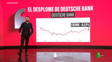 Viernes negro en la banca española: el IBEX 35 se tiñe de rojo por el desplome del Deutsche Bank