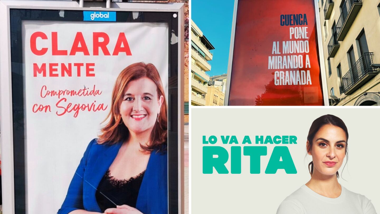 Varios lemas de campa&ntilde;a cargados de humor para estas elecciones municipales de 2023
