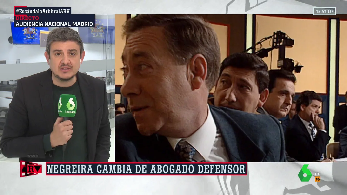 Enríquez Negreira cambia de abogado y ficha a Daniel Pérez, uno de los letrados del procés Enríquez Negreira cambia de abogado y ficha a Daniel Pérez, uno de los letrados del procés