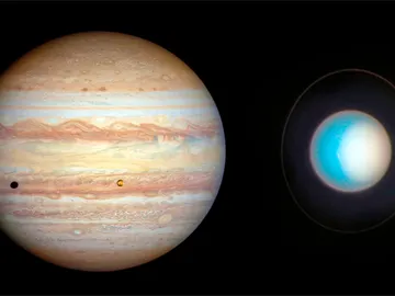 Imágenes de Júpiter y Urano captadas por el Hubble en noviembre de 2022 Imágenes de Júpiter y Urano captadas por el Hubble en noviembre de 2022