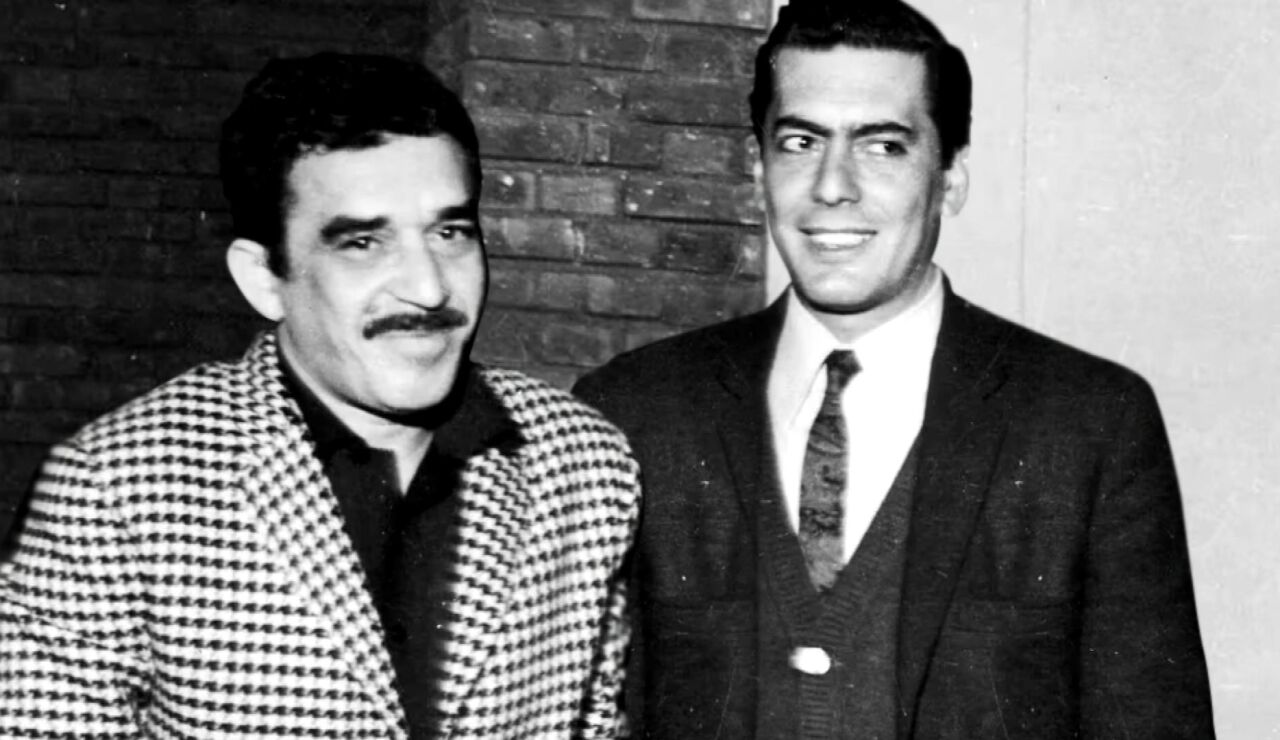 Gabriel García Márquez y Mario Vargas Llosa, en Lima, en 1967