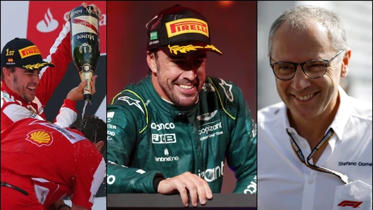 Domenicali y Fernando Alonso Domenicali y Fernando Alonso