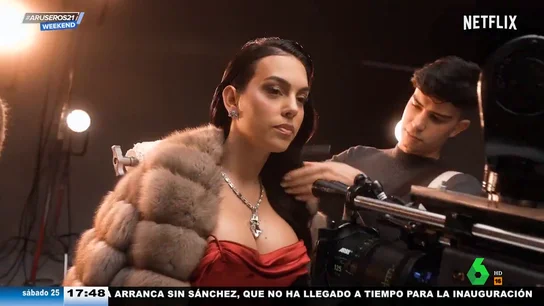 Estas son las tomas falsas de la serie de Georgina Rodríguez Estas son las tomas falsas de la serie de Georgina Rodríguez