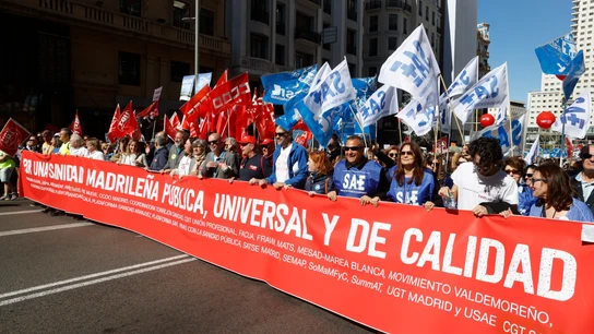Manifestación en defensa de la Sanidad Pública en Madrid Manifestación en defensa de la Sanidad Pública en Madrid