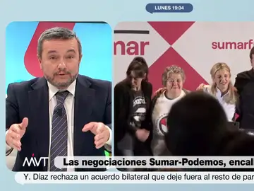 El rotundo mensaje de Chema Crespo por la falta de acuerdo entre Podemos y Sumar