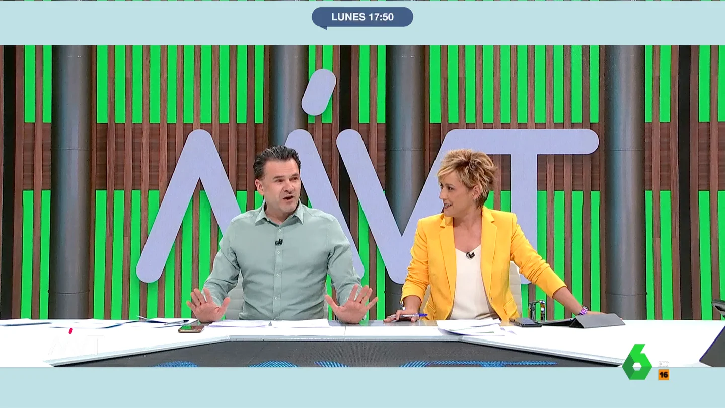 Iñaki López recuerda su problema de salud del pasado viernes Los presentadores de Más Vale Tarde bromean sobre el percance que sufrió Iñaki López el pasado viernes: "Igual ustedes no lo saben, pero estaba con un pie en el otro barrio y de pronto aquí está el lunes, lo que nos alegra", comenta Cristina Pardo.
