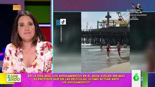 Boticaria García explica qué debemos hacer si detectamos que una persona se está ahogando Boticaria García explica qué debemos hacer si detectamos que una persona se está ahogando