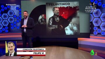El rey Felipe presenta en El Intermedio su proyecto musical como Felipitingo