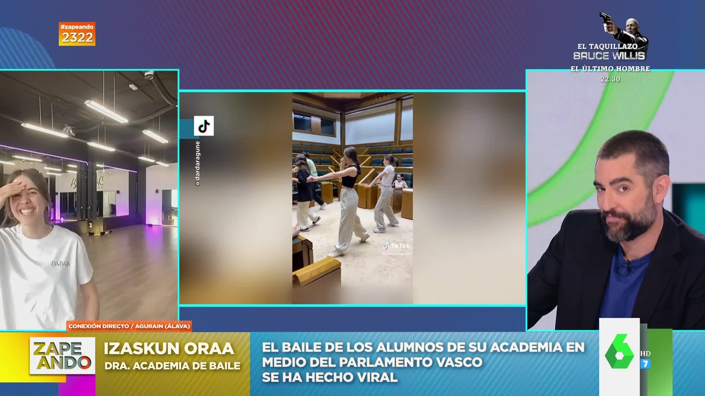 Así se gestó que Izaskun Oraa y su grupo de danza bailaran en el parlamento vasco Así se gestó que Izaskun Oraa y su grupo de danza bailaran en el parlamento vasco