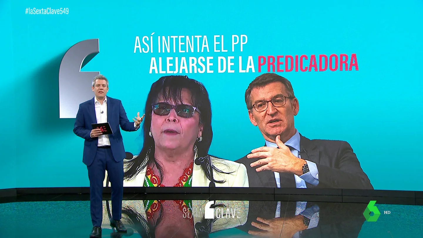 El PP se desvincula de su predicadora: de defender su intervención a borrar su rastro y no hacer declaraciones El PP se desvincula de su predicadora: de defender su intervención a borrar su rastro y no hacer declaraciones