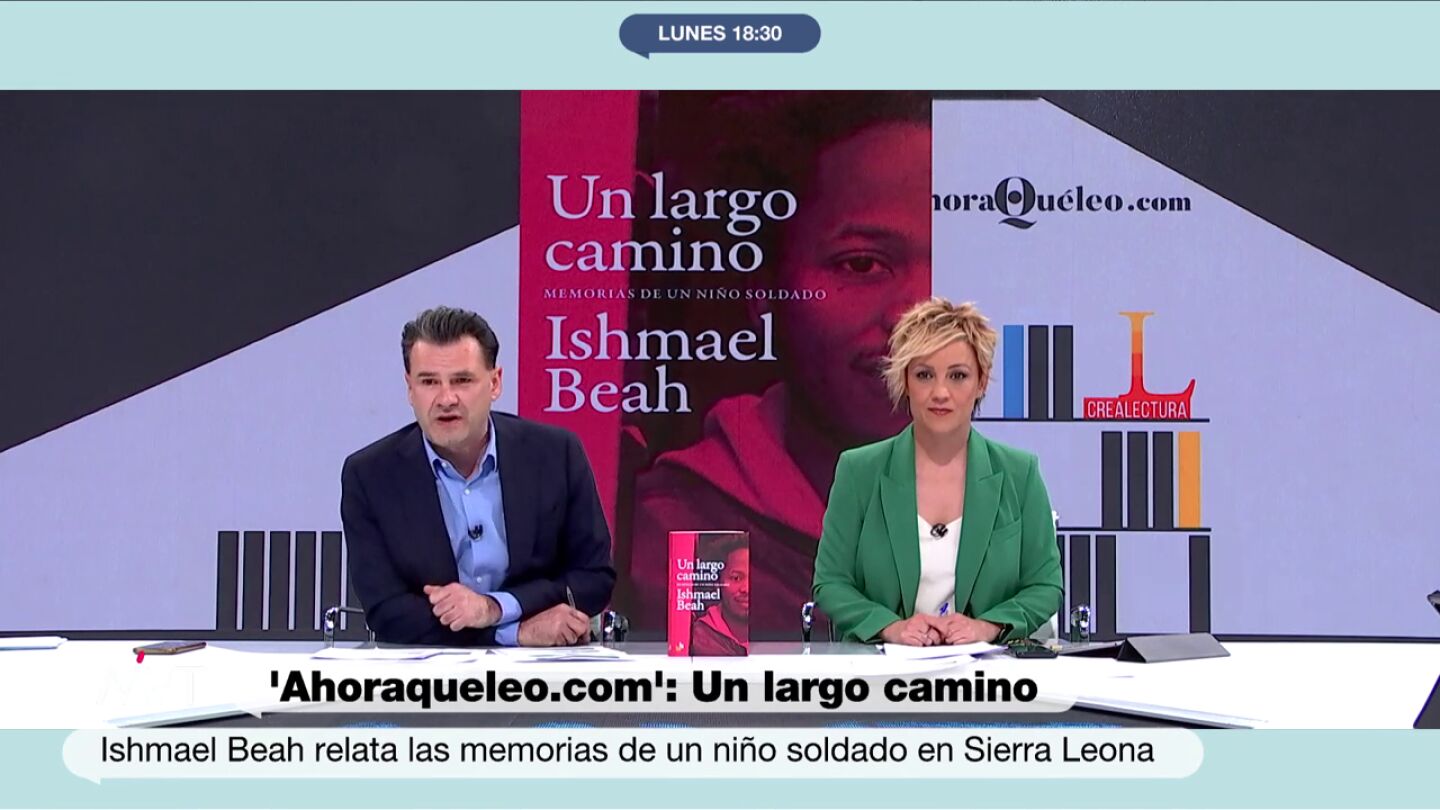 'Un largo camino', de Ishmael Beah, recomendado en Más Vale Tarde 'Un largo camino', de Ishmael Beah, recomendado en Más Vale Tarde