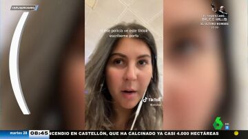 El viral de una venezolana enamorada de los policías de España: "No me sonrías hermano, que me desmayo"