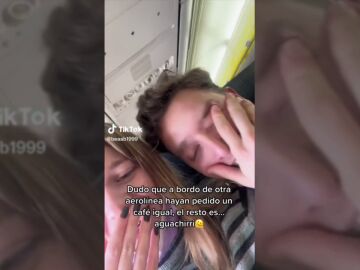 Un azafato de Ryanair se hace viral en TikTok por la forma en la que canta la carta de la comida del avión: "El mejor vuelo de mi vida"