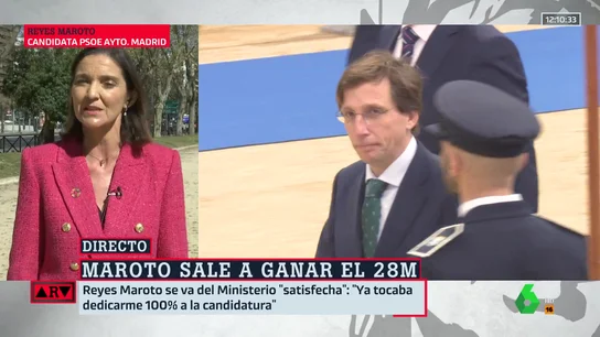 Reyes Maroto, candidata del PSOE en Madrid: "Almeida cierra una etapa nefasta con un modelo agotado" Reyes Maroto, candidata del PSOE en Madrid: "Almeida cierra una etapa nefasta con un modelo agotado"