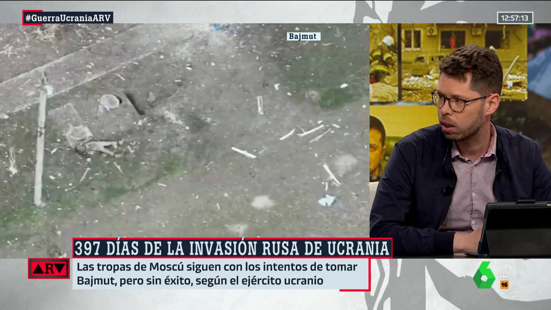 Fernando Arancón, sobre la situación en Bajmut: "Se ha convertido en un picadero de carne"