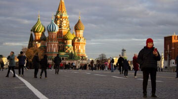 Imagen de archivo de la Plaza Roja de Moscú