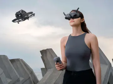 El DJI Avata con las nuevas gafas El DJI Avata con las nuevas gafas