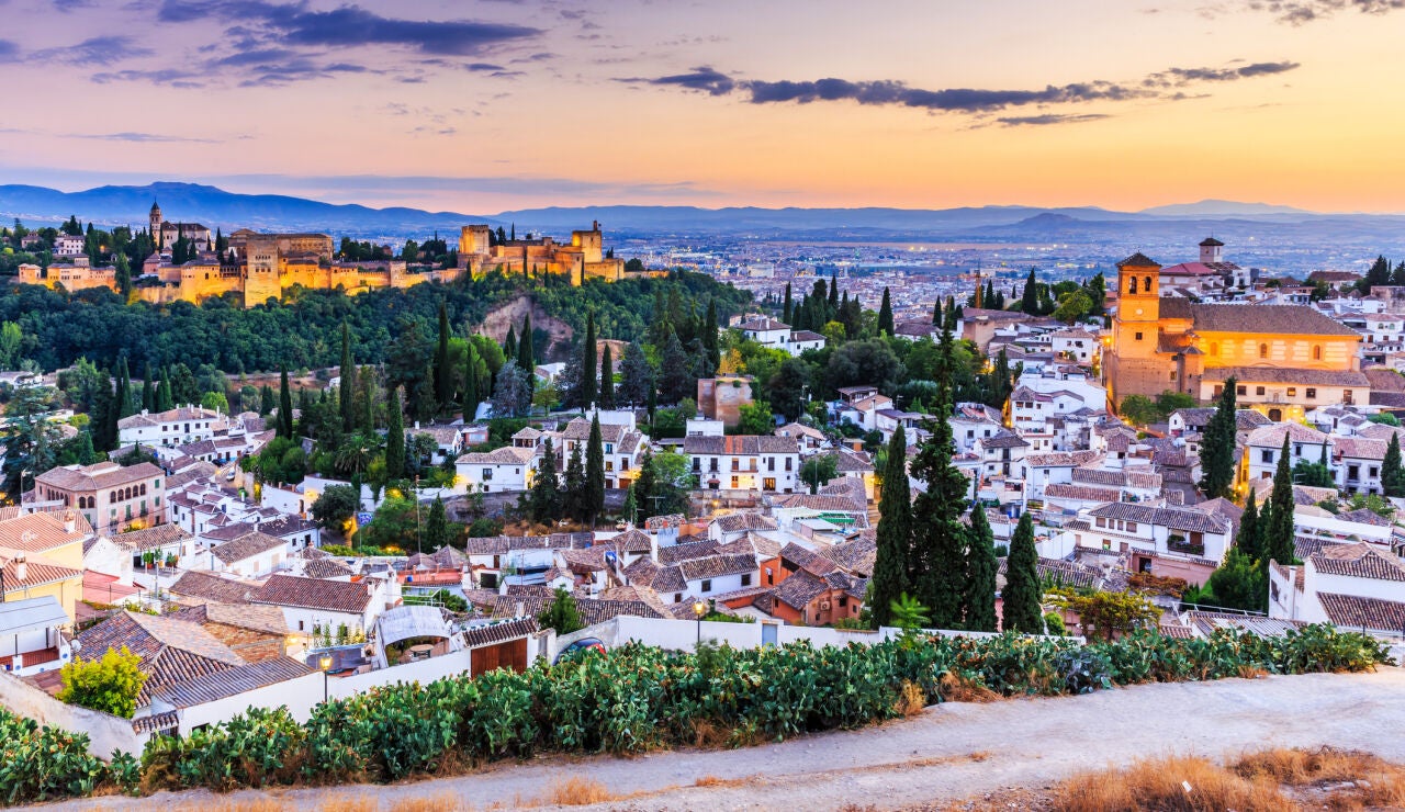 Imagen panorámica de Granada
