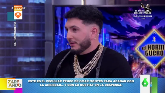 Omar Montes confiesa qué es "lo único" que le funciona para 'quitarse' la ansiedad Omar Montes confiesa qué es "lo único" que le funciona para 'quitarse' la ansiedad
