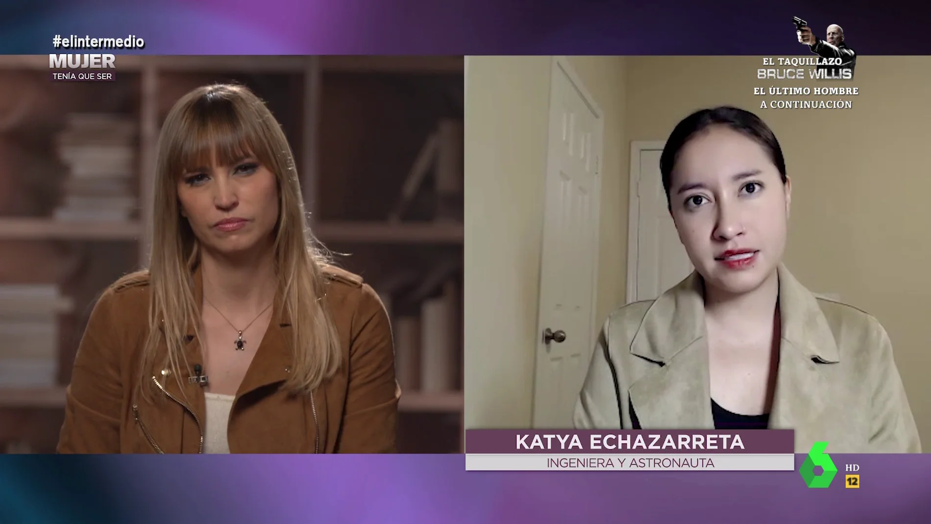 Sandra Sabatés entrevista a Katya Echazarreta, la ingeniera y primer mujer latina en viajar al espacio 