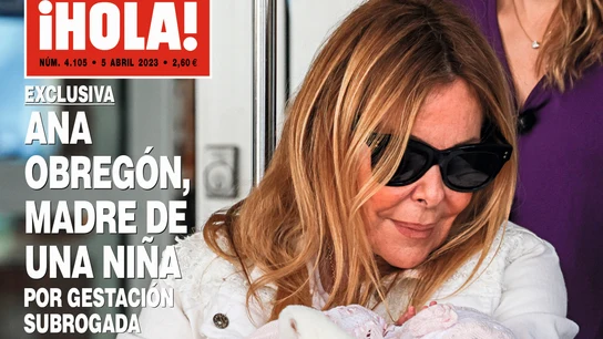 Ana Obregón se convierte de nuevo en madre gracias a un vientre de alquiler Ana Obregón se convierte de nuevo en madre gracias a un vientre de alquiler