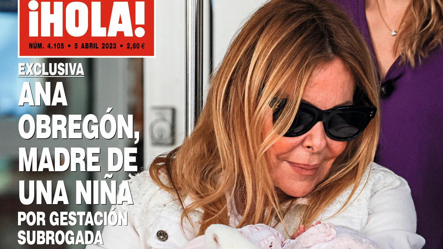 Ana Obregón se convierte de nuevo en madre gracias a un vientre de alquiler Ana Obregón se convierte de nuevo en madre gracias a un vientre de alquiler