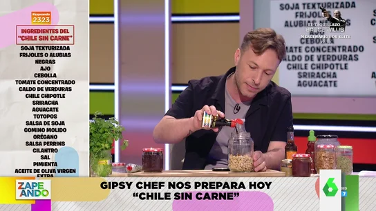 ¿Chile sin carne? Gipsy Chef cocina esta receta apta para veganos con la que te chuparás los dedos ¿Chile sin carne? Gipsy Chef cocina esta receta apta para veganos con la que te chuparás los dedos