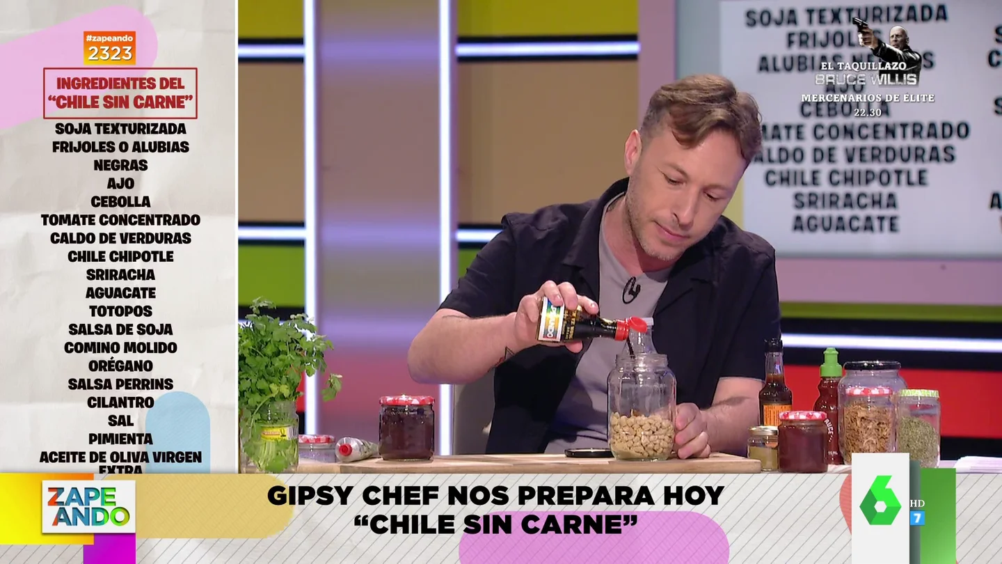 ¿Chile sin carne? Gipsy Chef cocina esta receta apta para veganos con la que te chuparás los dedos ¿Chile sin carne? Gipsy Chef cocina esta receta apta para veganos con la que te chuparás los dedos