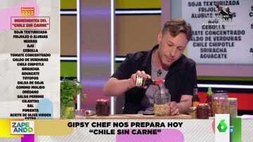 ¿Chile sin carne? Gipsy Chef cocina esta receta apta para veganos con la que te chuparás los dedos 