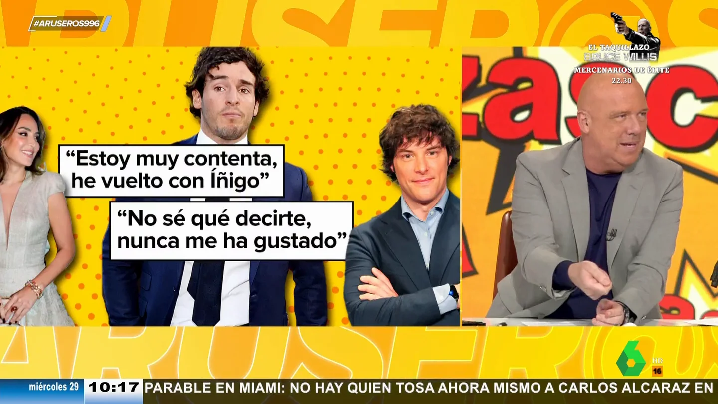 Jordi Cruz, rotundo con Tamara Falcó sobre Íñigo Onieva: "Nunca me ha gustado" Jordi Cruz, rotundo con Tamara Falcó sobre Íñigo Onieva: "Nunca me ha gustado"
