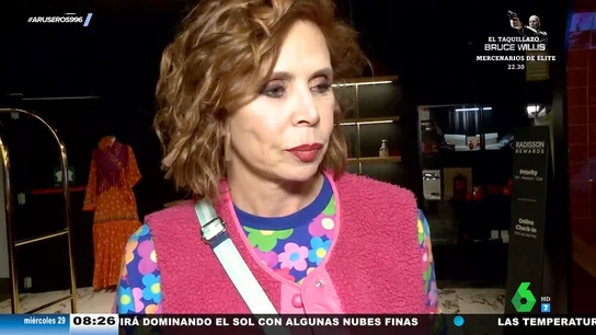 Ágatha Ruíz de la Prada, harta de Carmen Lomana: "Me resbala totalmente, la bloqueé en 2021" Ágatha Ruíz de la Prada, harta de Carmen Lomana: "Me resbala totalmente, la bloqueé en 2021"