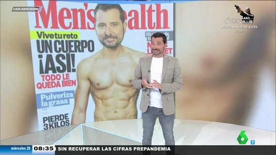 La campaña de Aruser@s para que Marc Llobet sea portada de Men's Health: "No es un montaje, tiene la cabeza así de grande" La campaña de Aruser@s para que Marc Llobet sea portada de Men's Health: "No es un montaje, tiene la cabeza así de grande"
