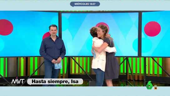 La emoción de Isabel Zubiaurre al decir adiós a Más Vale Tarde: "Me vais a hacer llorar" La emoción de Isabel Zubiaurre al decir adiós a Más Vale Tarde: "Me vais a hacer llorar"