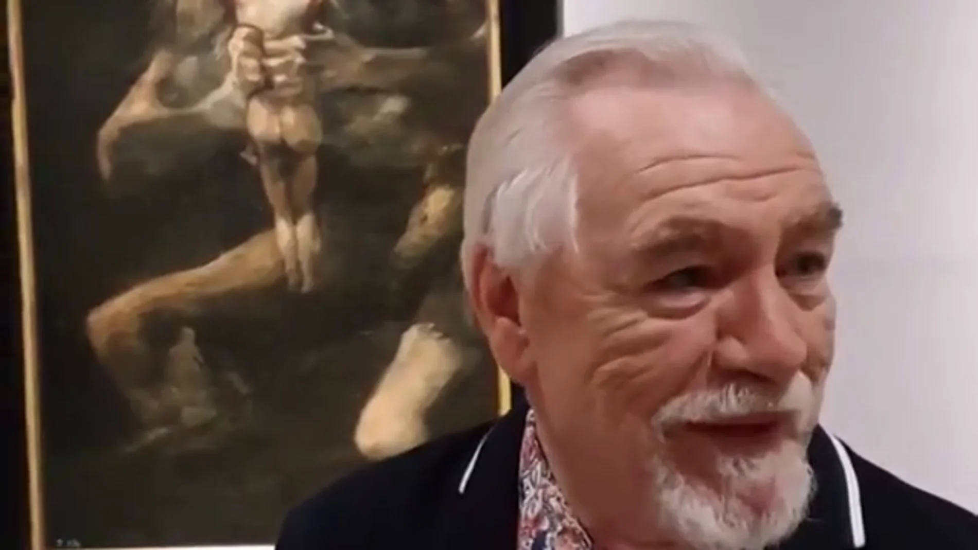 Brian Cox encuentra al alter ego de Logan Roy ('Succession') en el Museo del Prado 