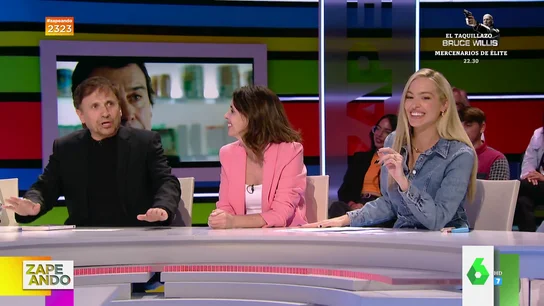 Isabel Forner pone en apuros a José Mota en directo Isabel Forner pone en apuros a José Mota en directo