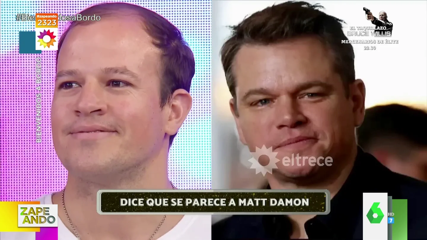 Joaquin Phoenix, Robin Williams o Matt Damon: Los "relativos" parecidos que afirman tener estos argentinos Joaquin Phoenix, Robin Williams o Matt Damon: Los "relativos" parecidos que afirman tener estos argentinos