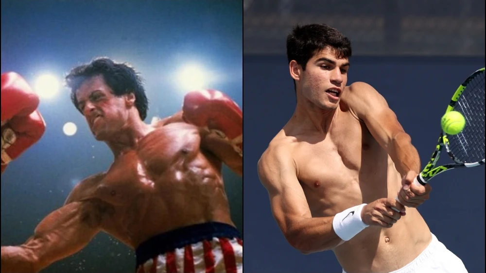 "Rocky Balboa" y Carlos Alcaraz